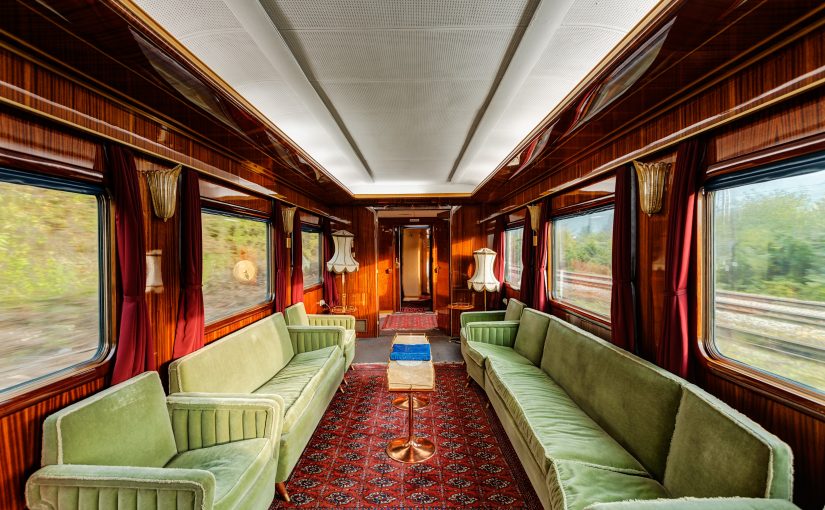 The Maharajas' Express train interior