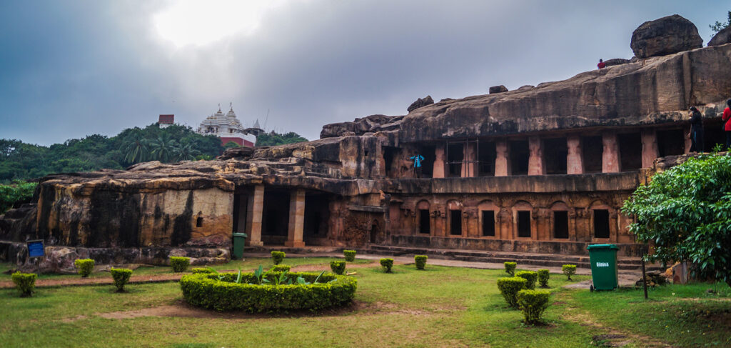 The Udayagiri and Khandagiri Caves near Bhubaneswar 